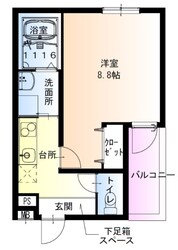 フジパレス出来島EASTⅢ番館の物件間取画像